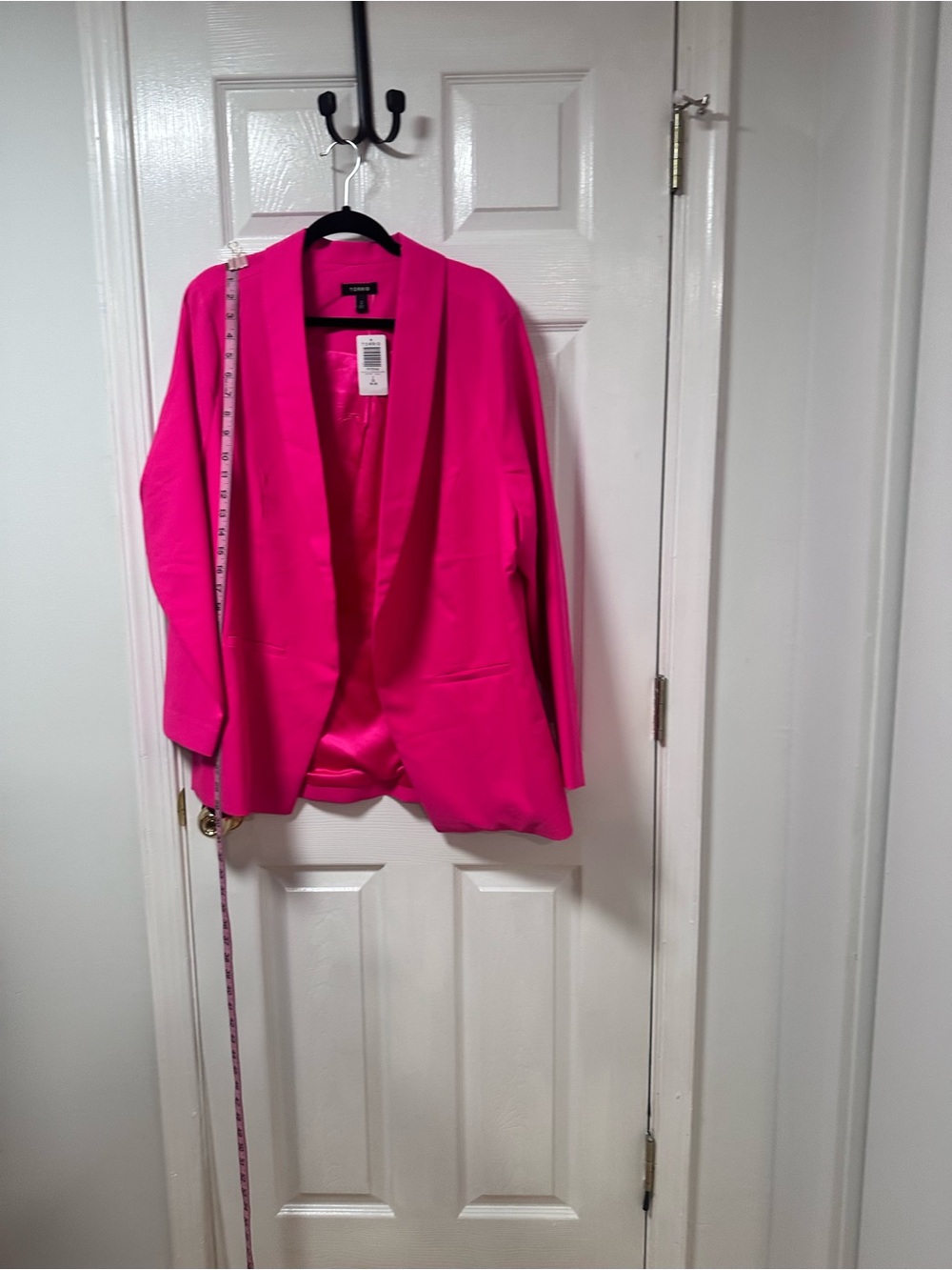 torrid Hot Pink Open-Front Blazer Jacket